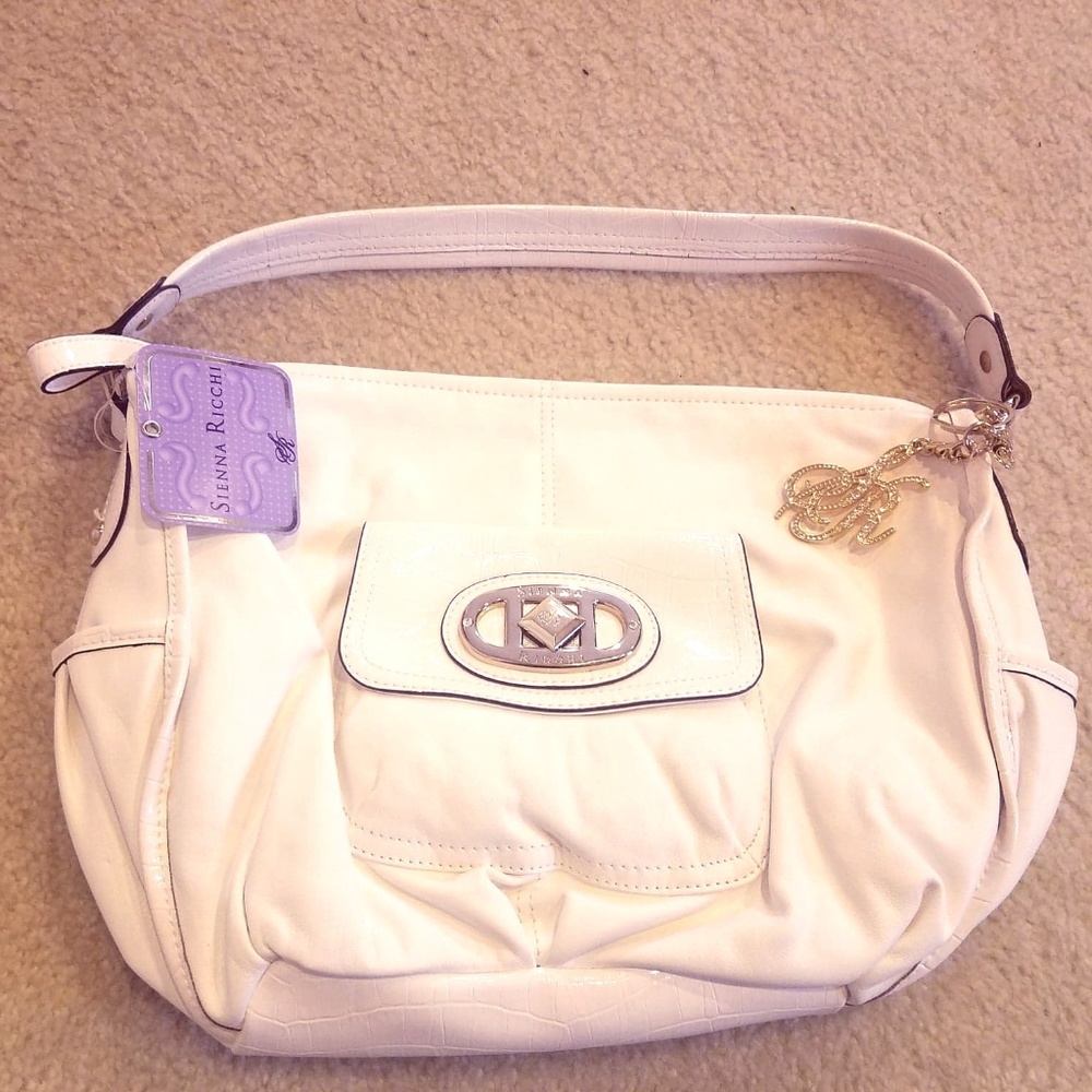 NEW Sienna Ricchi White Handbag